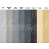 Concrete wall finish / Concrete effect plaster 20 kg - Graphite - Comp